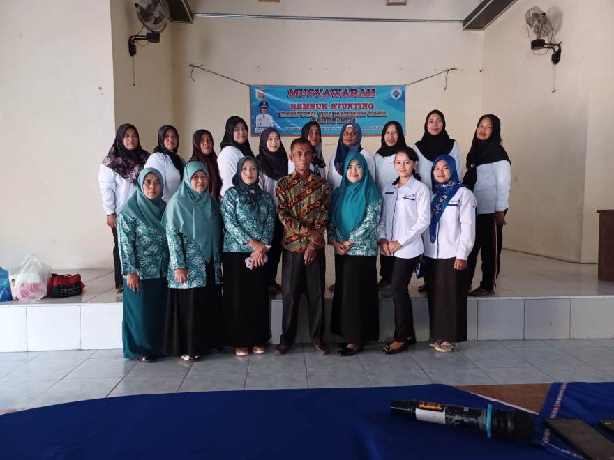 GERAKAN INTERVENSI SERENTAK PENCEGAHAN STUNTING TERINTEGRASI DENGAN POSYANDU DI KAMPUNG TRI MAKMUR JAYA